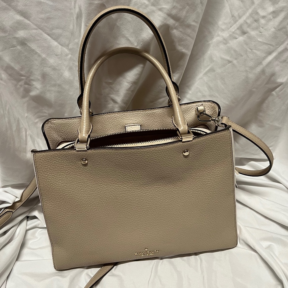 Kate Spade Leila Medium Triple Compartment Satchel & Continental Wallet